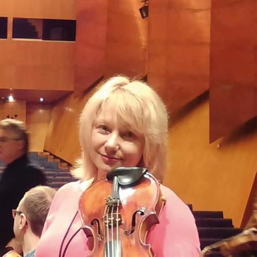 Nataliia Bulat, violon