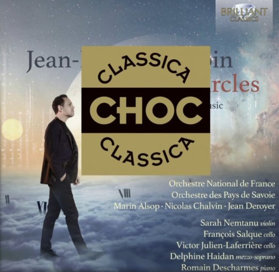Le disque de Jean-Baptiste Robin enregistré avec l’Orchestre des Pays de Savoie récompensé par un CHOC de Classica